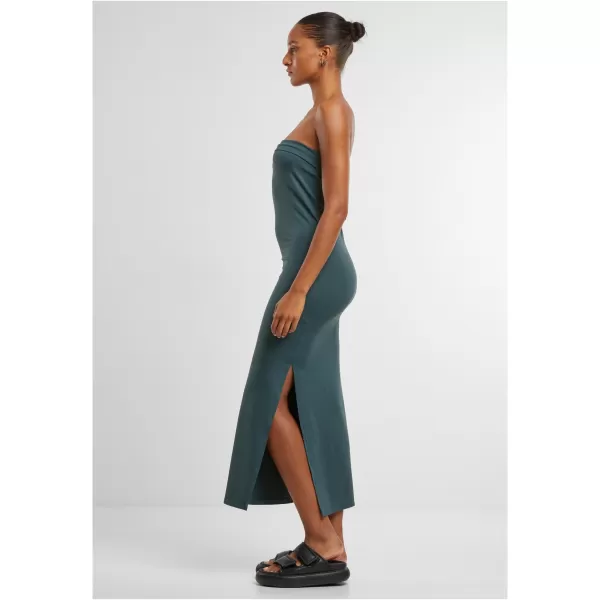  Kleid URBAN CLASSICS TB7468 FLASCHENGRÜN 