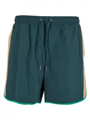 Badeshorts für Herren URBAN CLASSICS TB7348 FLASCHENGRÜN