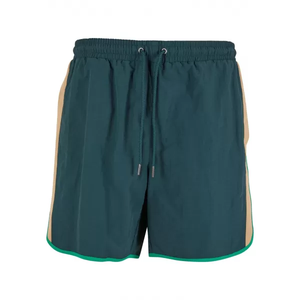  Badeshorts für Herren URBAN CLASSICS TB7348 FLASCHENGRÜN 