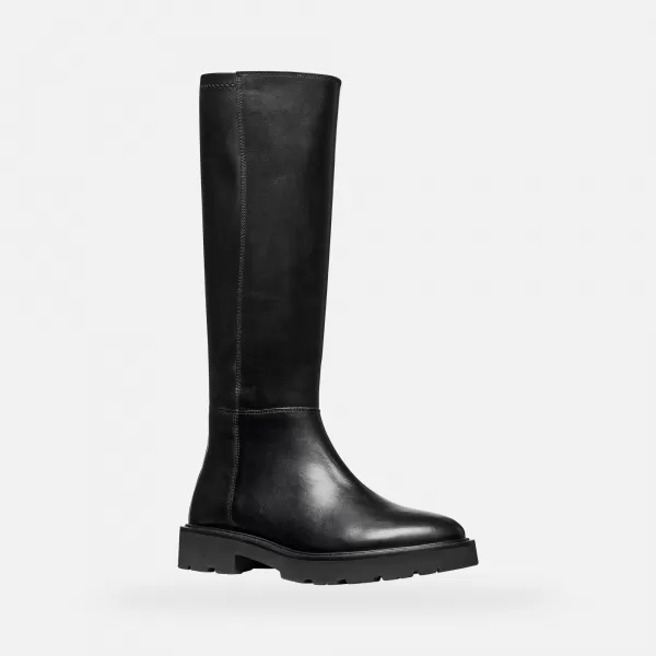  Damenstiefel GEOX NORIZE G009515 SCHWARZ 