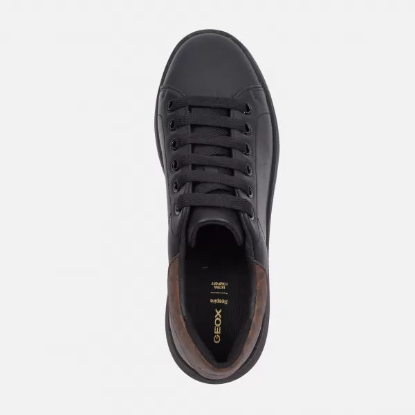  Damen-Sneaker GEOX SPHERICA EC4.1 G009313 SCHWARZ 
