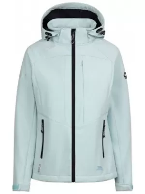 Softshelljacke für Damen TRESPASS FRYATT MEERESSCHAUMMERGEL