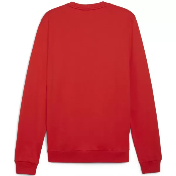  Herren -Sweatshirt PUMA TEAMGOAL CASUALS CREW NECK S 658592_01 PUMA ROT/PUMA WEIß 