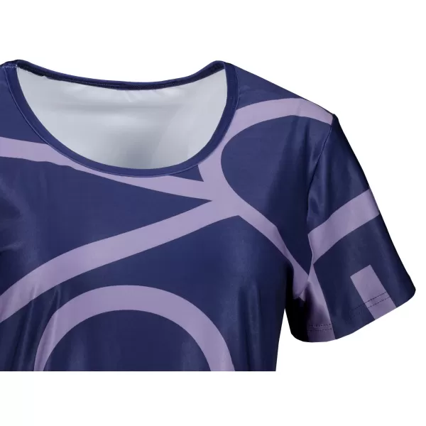  Damen erweitert T -Shirt Premium ALTISPORT VOJ/ALW085SAT02 LILA 