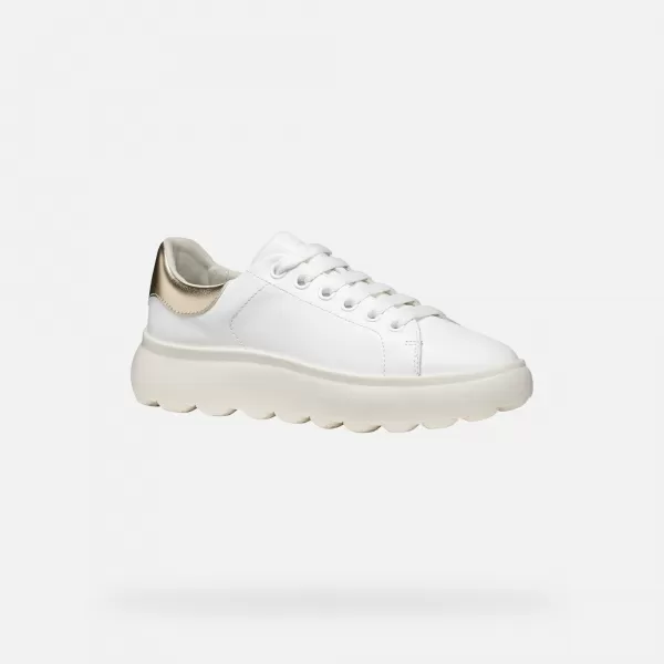  Damen-Sneaker GEOX SPHERICA EC4.1 G009314 WEIß 