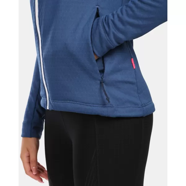  Fleece-Sweatshirt für Damen KILPI SIREN-W ZL0205KI DUNKELBLAU 