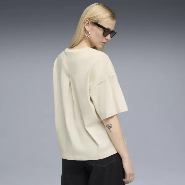  Damen-T-Shirt PUMA HER OVERSIZED TEE 68814887 ALPINER SCHNEE 