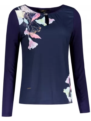 Damen-T-Shirt ALTISPORT GLADYS DUNKELBLAU