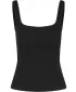 Damen-Tanktop URBAN CLASSICS TB7513A SCHWARZ/PUDERBLAU