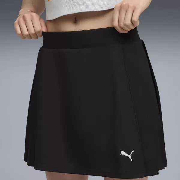  Damenrock PUMA WARDROBE ESS PLEATED SKIRT 63204601 PUMA SCHWARZ 