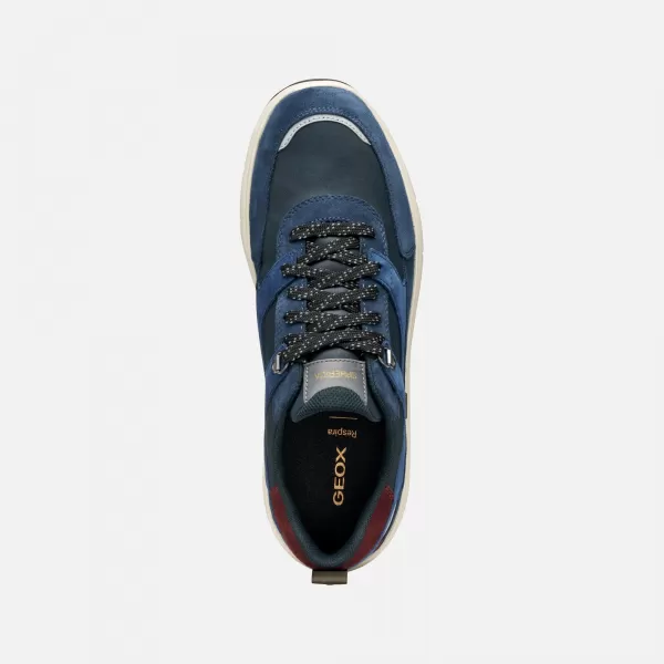  Herren-Sneaker GEOX SPHERICA 4X4 B ABX G011292 BLAU 