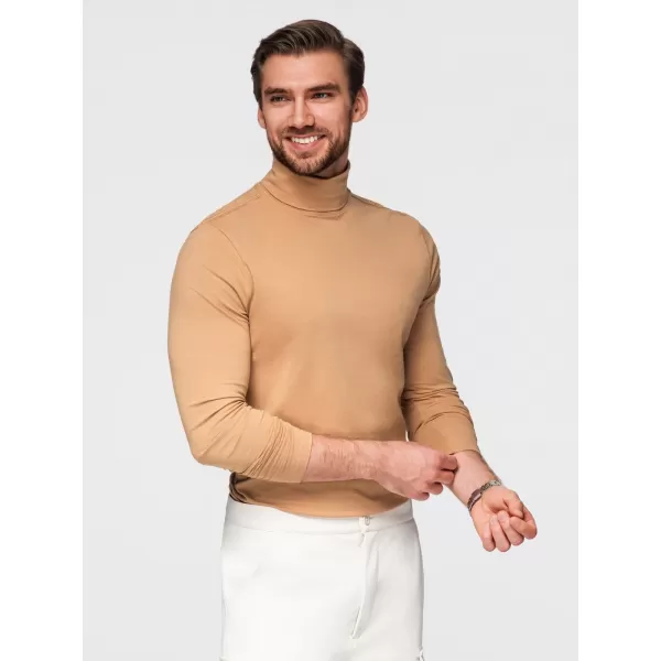  Hemd OMBRE OM-LSCL-0130 HELLBRAUN 