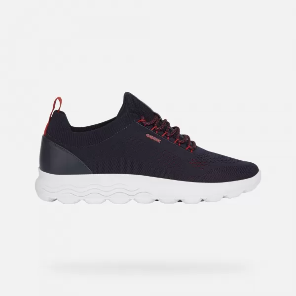 Herren-Sneaker GEOX SPHERICA G002561 DUNKELBLAU 