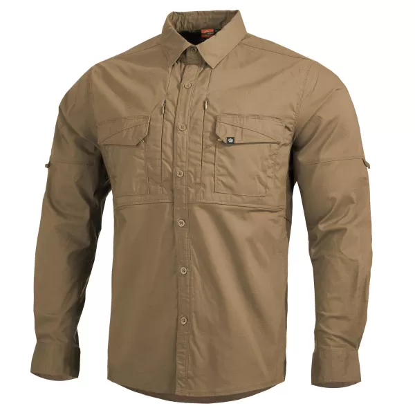  Herrenhemd PENTAGON PLATO SHIRT K02019 KOJOTE 