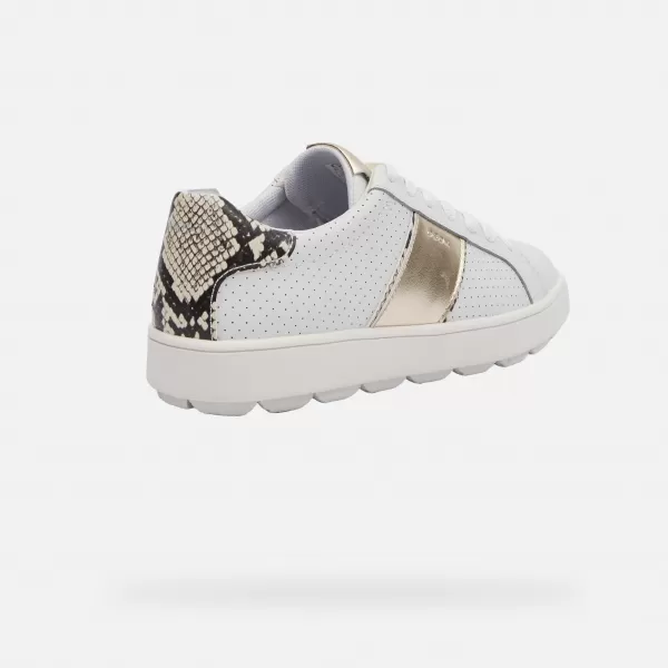  Damen-Sneaker GEOX SPHERICA ECUB-1 G000836 WEIß 