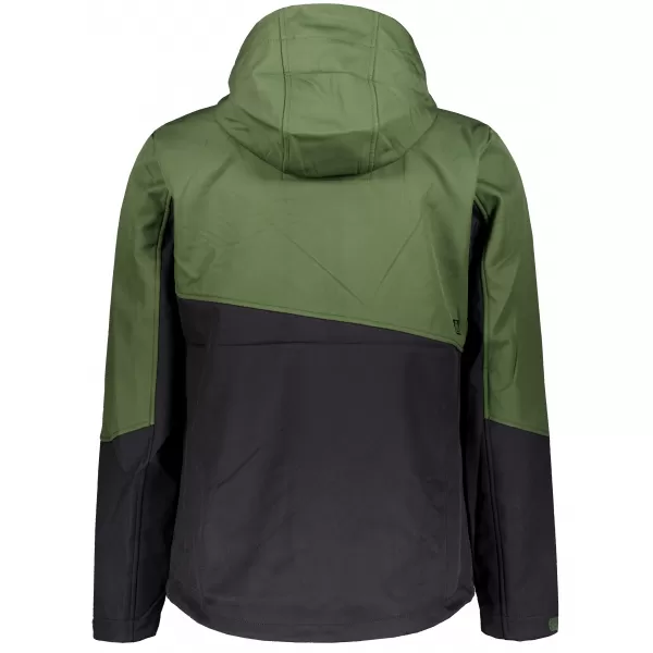  Herren -Softshelljacke ALTISPORT GAN KHAKI/SCHWARZ 