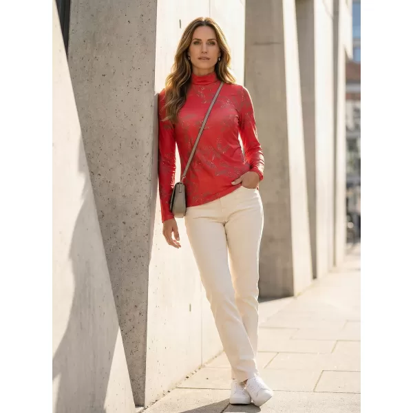  Damen-T-Shirt ALTISPORT GERDA ROT 