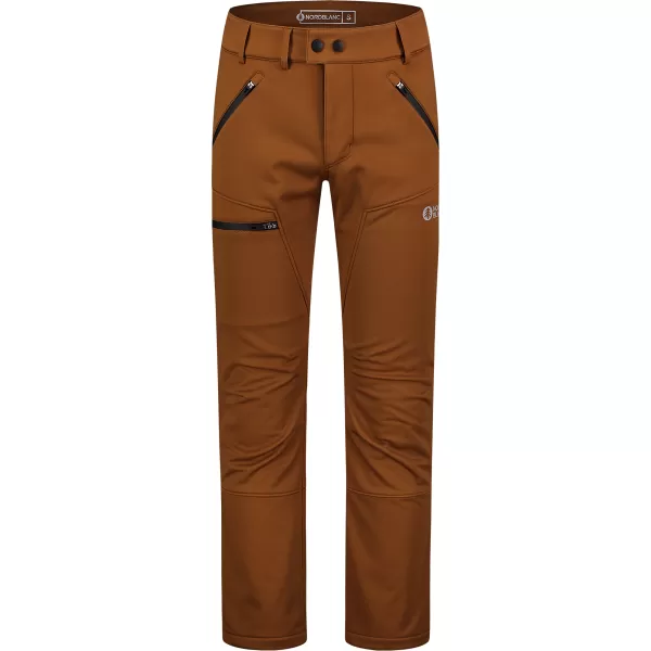  Softshellhose für Herren NORDBLANC THORN NBFPM8266 BRAUN 