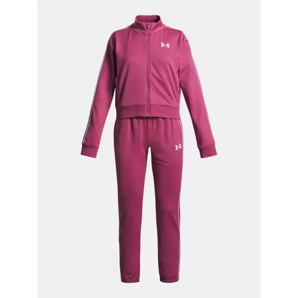  Mädchenset UNDER ARMOUR UA ICON KNIT CROP TRACKSUIT 1386528-659 ROT 