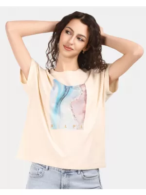 Damen-T-Shirt KILPI JERSIE-W ZL0305KI BEIGE