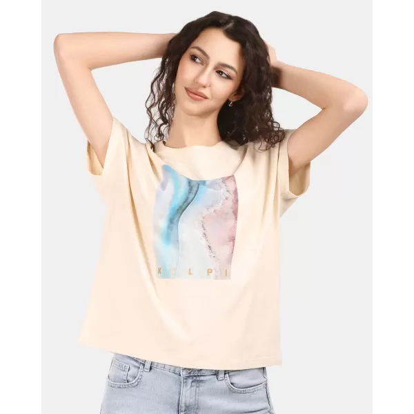  Damen-T-Shirt KILPI JERSIE-W ZL0305KI BEIGE 