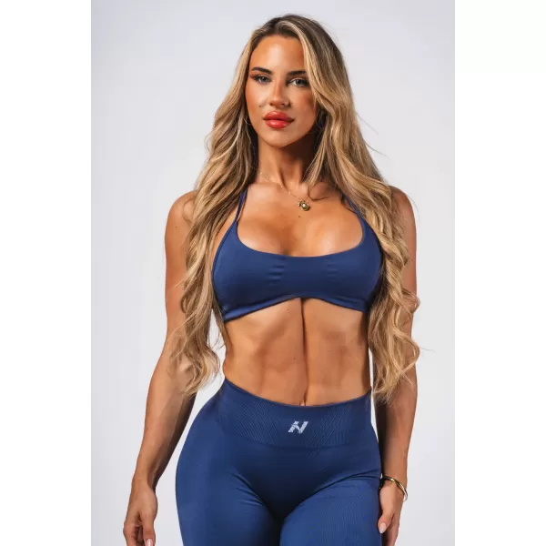  Nahtloser Lift-up-Sport-BH FLOW SEAMLESS 495 BLUE Nebbia 