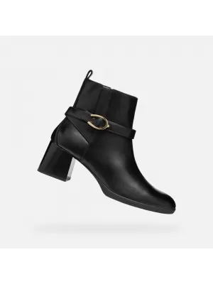 Damen-Stiefeletten GEOX WALK PLEASURE 55 G004564 SCHWARZ