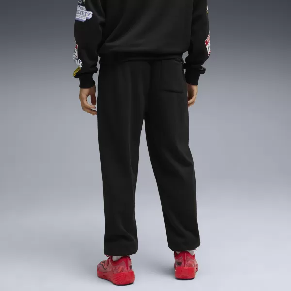  Herren-Jogginghose PUMA HOOPERHOTLINE SWEATPANT 63283402 PUMA SCHWARZ 