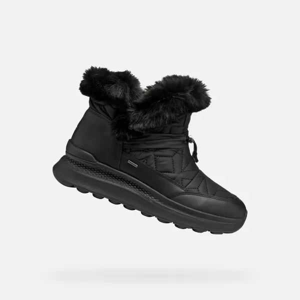  Damenschuhe GEOX SPHERICA ACTIF X2 G009361 SCHWARZ 