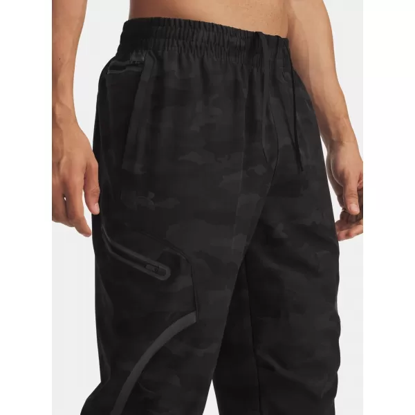  Sporthose für Herren UNDER ARMOUR UA UNSTOPPABLE CARGO PANT 1390256-003 SCHWARZ 
