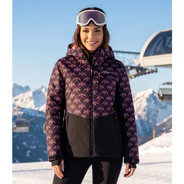  Winterjacke für Damen ALTISPORT GARDIN SCHWARZ 