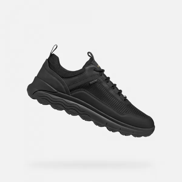  Herren-Sneaker GEOX SPHERICA 4X4 ABX G011289 SCHWARZ 