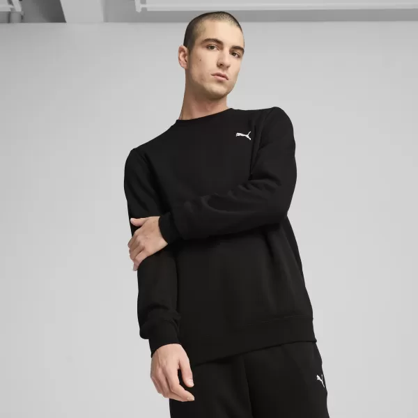  Herren -Sweatshirt PUMA ESS CREW FL 68256601 PUMA SCHWARZ 