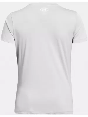 Damen-T-Shirt UNDER ARMOUR TECH SSV- TWIST 1384227-014 GRAU