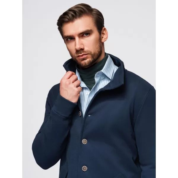  Herren-Sweatshirt OMBRE OM-SSDS-0131 MARINEBLAU 