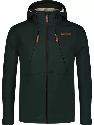 Herren -Softshelljacke NORDBLANC NBWSM8264 DUNKELGRÜN