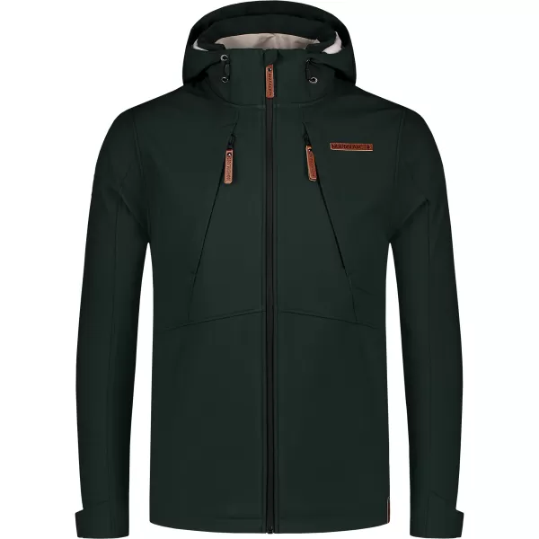  Herren -Softshelljacke NORDBLANC NBWSM8264 DUNKELGRÜN 