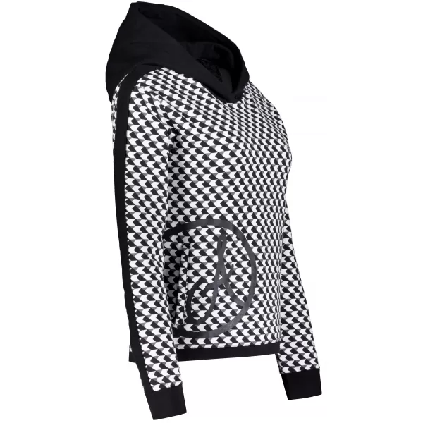  Damen-Sweatshirt ALTISPORT GILL SCHWARZ/WEIß 