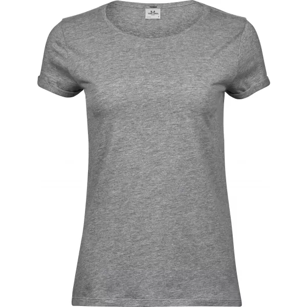  Damen-T-Shirt TEE JAYS | TJ 5063 GRAU MELIERT 