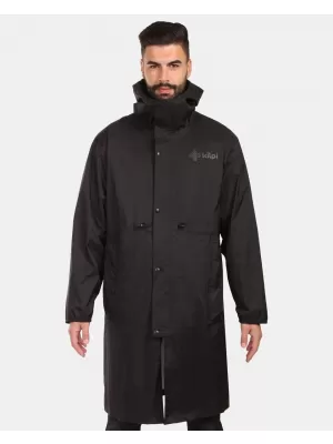 Regenmantel für Herren KILPI TEAM RAINCOAT-U ZU0105KI SCHWARZ