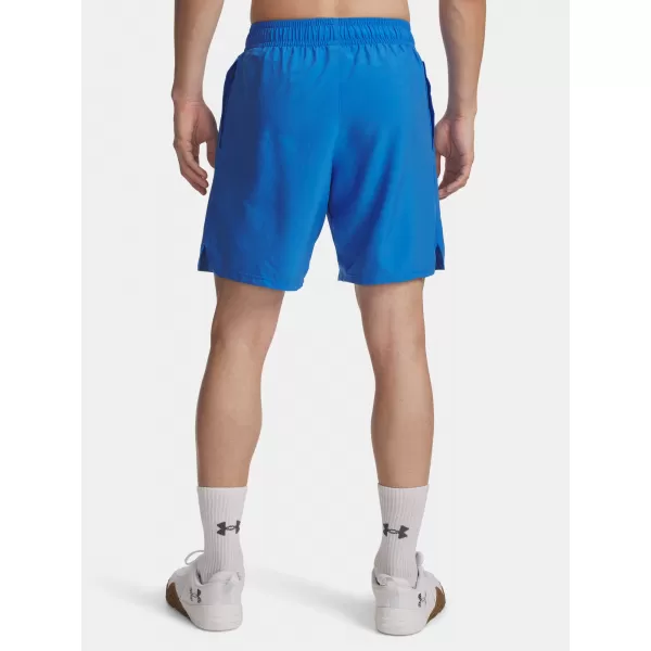  Herrenshorts UNDER ARMOUR UA TECH WOVEN WORDMARK SHORT 1383356-402 BLAU 