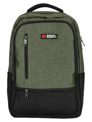 Rucksack ENRICO BENETTI HAMBURG 15 NOTEBOOK BACKPACK OLIVE