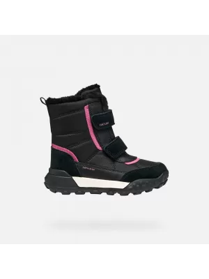 Stiefeletten für Mädchen GEOX TREKKYUP AB J46M7E08V22C0922 SCHWARZ
