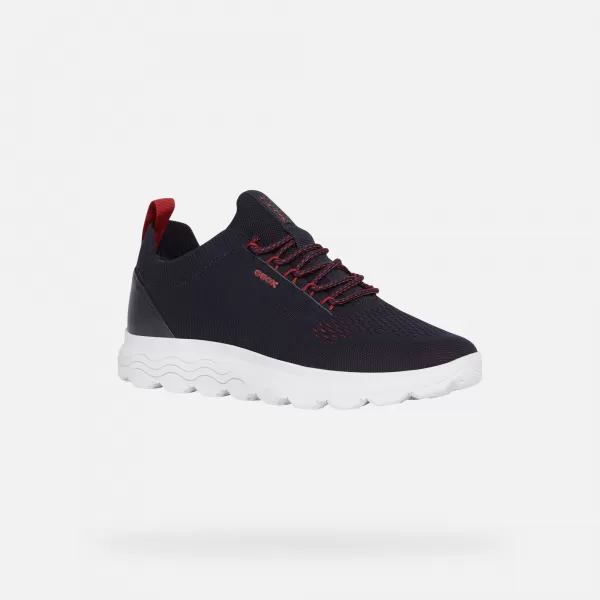  Herren-Sneaker GEOX SPHERICA G002561 DUNKELBLAU 
