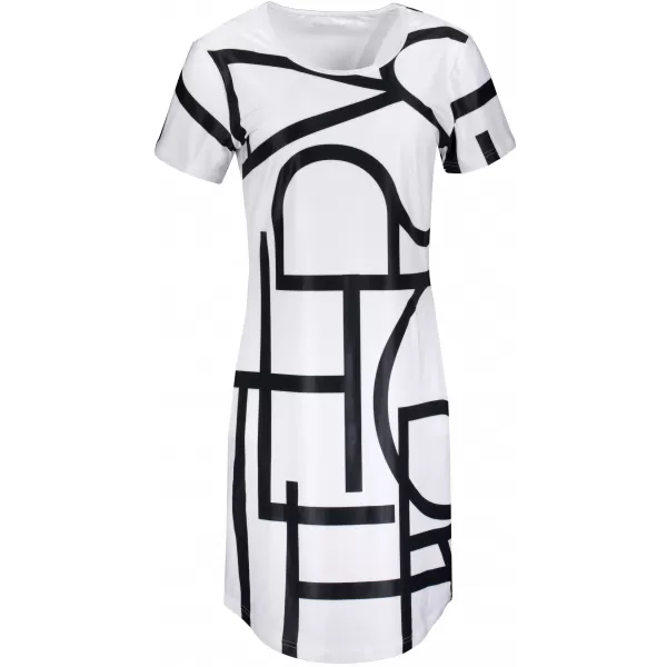  Damen erweitert T -Shirt Premium ALTISPORT VOJ/ALW085SAT02 WEIß 