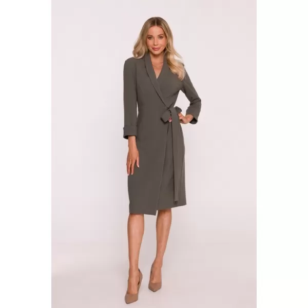  Kleid STYLOVE S415 KHAKI 