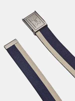Herrengürtel UNDER ARMOUR M STRETCH WEBBING BELT 1383935-410 BLAU