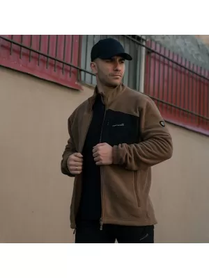 Herren-Sweatshirt PENTAGON ATHOS 2.0 MEN΄S FLEECE JACKET K08047 KOJOTE