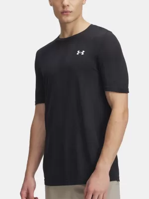 Herren-T-Shirt UNDER ARMOUR VANISH SEAMLESS NOVELTY SS 1388129-001 SCHWARZ