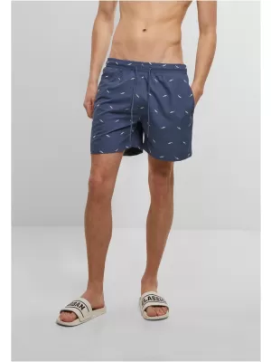 Badeshorts URBAN CLASSICS TB2680 VINTAGE BLUE/FROST MINT